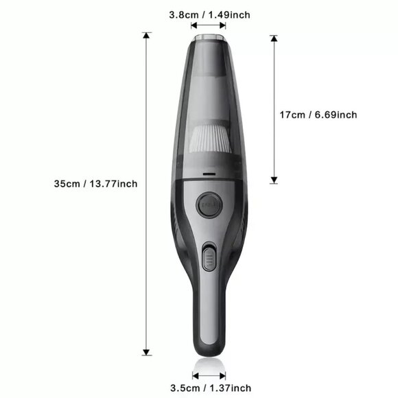 Portable Cordless Handheld Bag-Free Vacuum Cleaner - Picture 3 of 9
